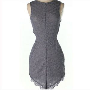 Free People violet lace dress